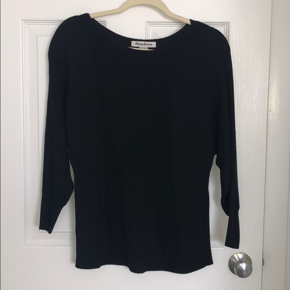 Tommy Bahama Ribbed boat neck sweater